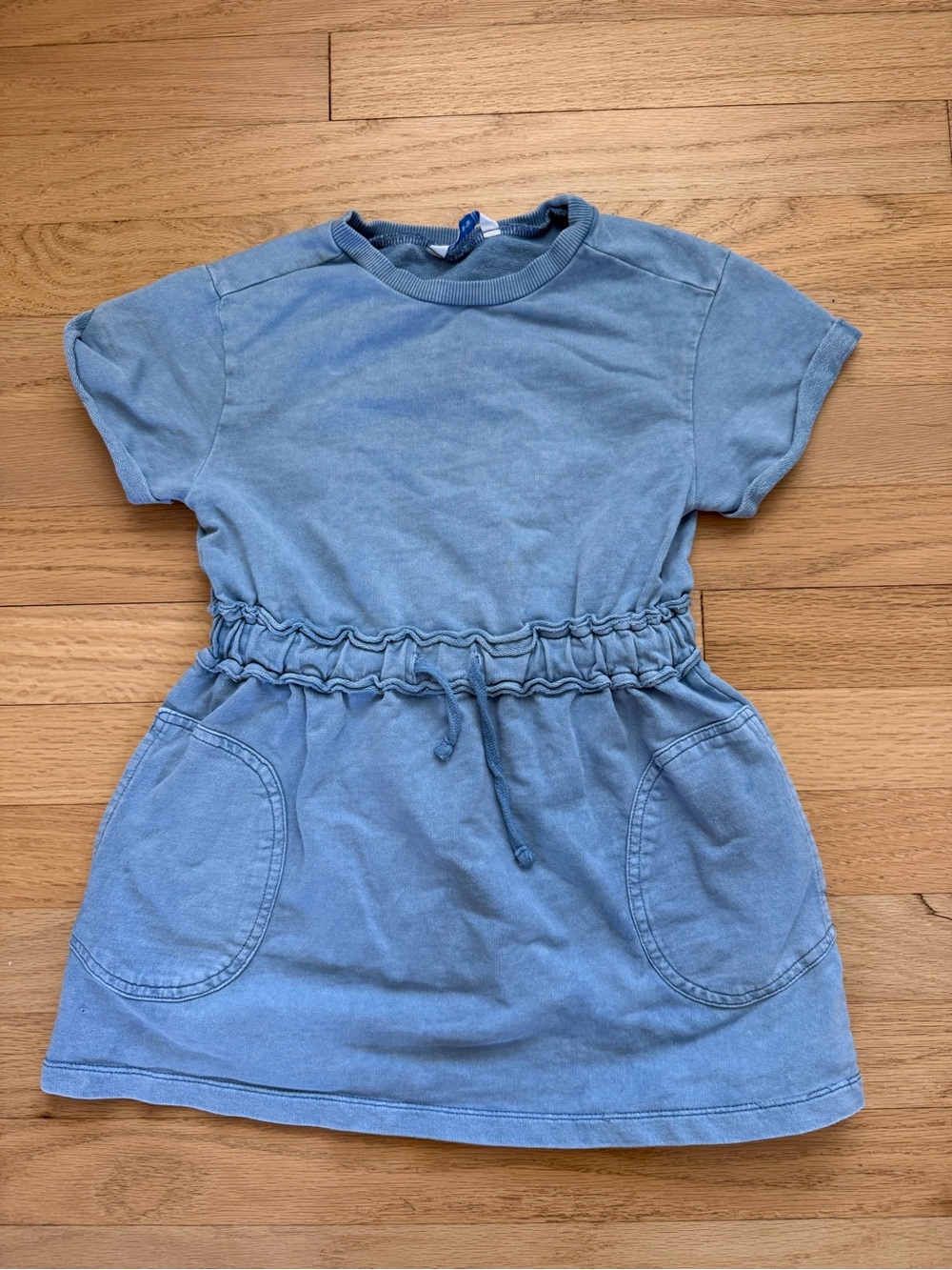 Mayoral Girls Size 4T Short Sleeve Cotton Sweatshirt Dress